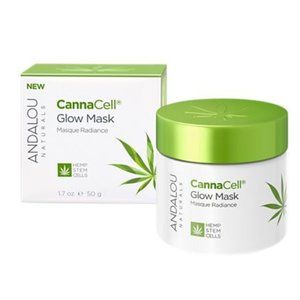 Andalou Naturals Canna Cell Glow Mask Masque Radiance Hemp stem cells
